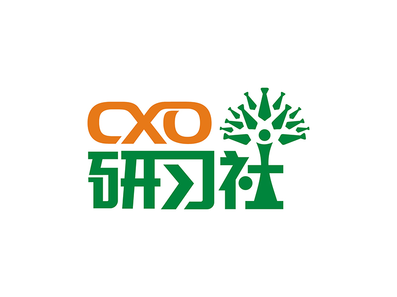 周都響的CXO研習社logo設計