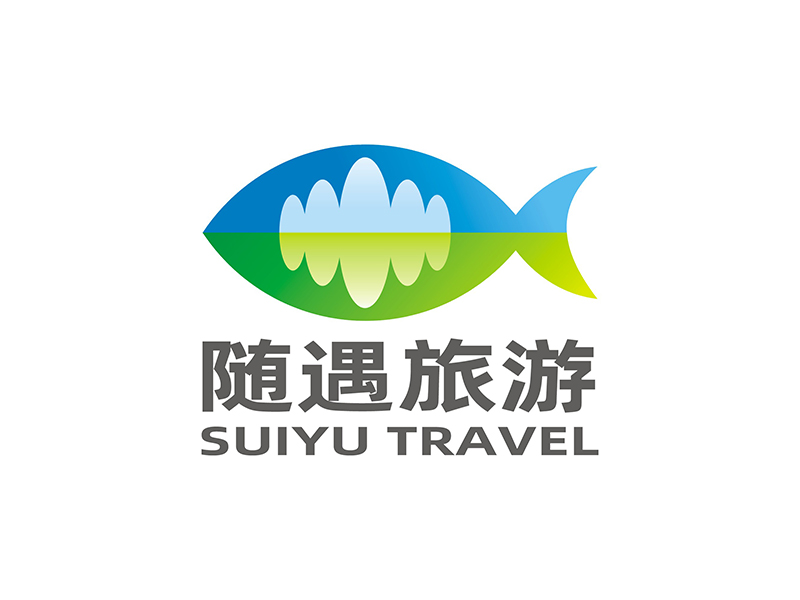 周都響的隨遇旅游logo設(shè)計