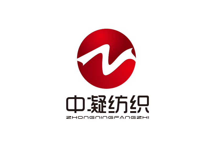 朱紅娟的安徽中凝紡織科技有限公司logo設計