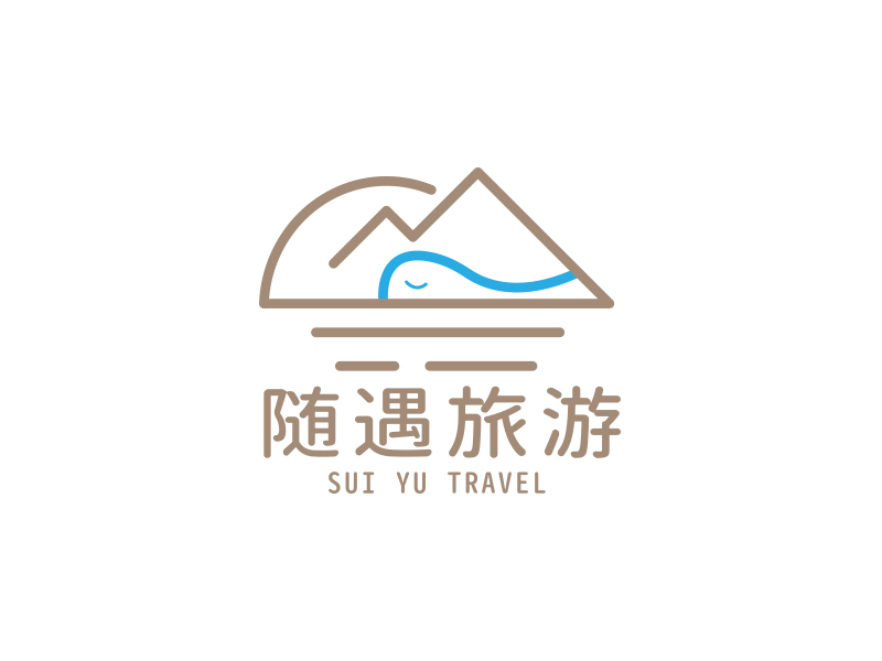 deer的隨遇旅游logo設(shè)計(jì)