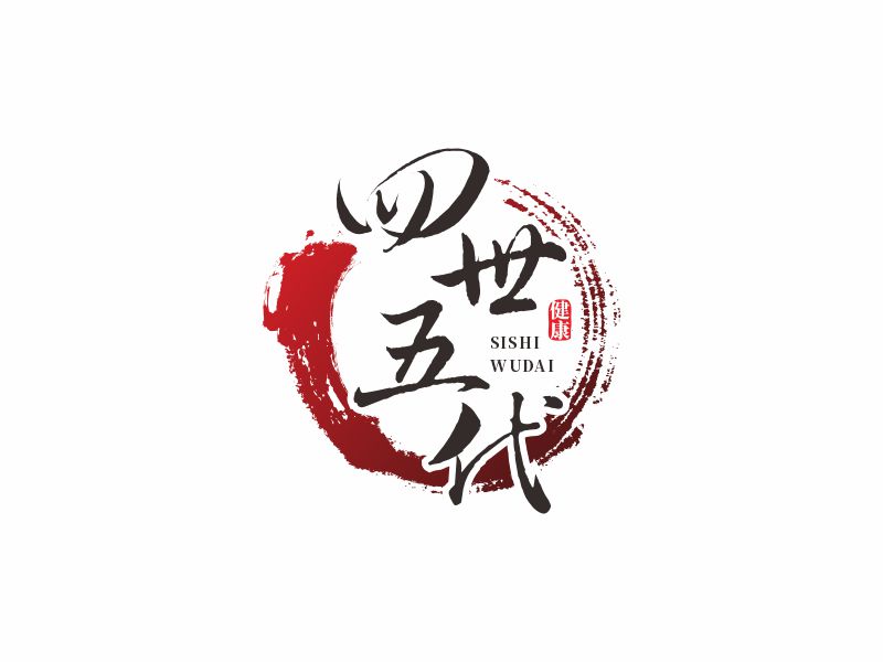 何嘉健的四世五代logo設(shè)計(jì)