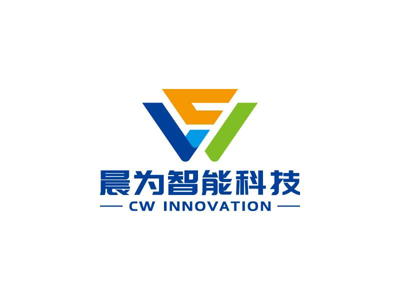 王濤的晨為智能科技 CW Innovationlogo設(shè)計(jì)