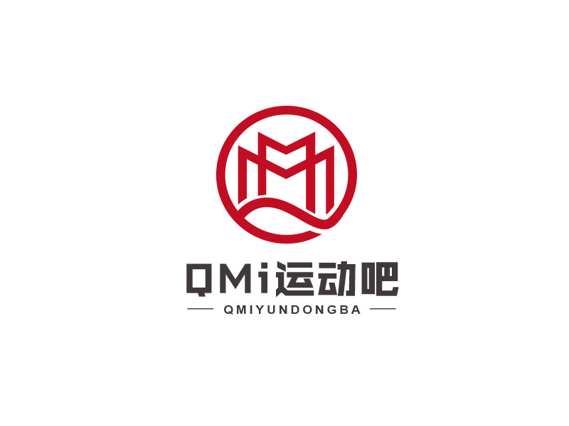 朱紅娟的QMIsport全民健身logo設(shè)計