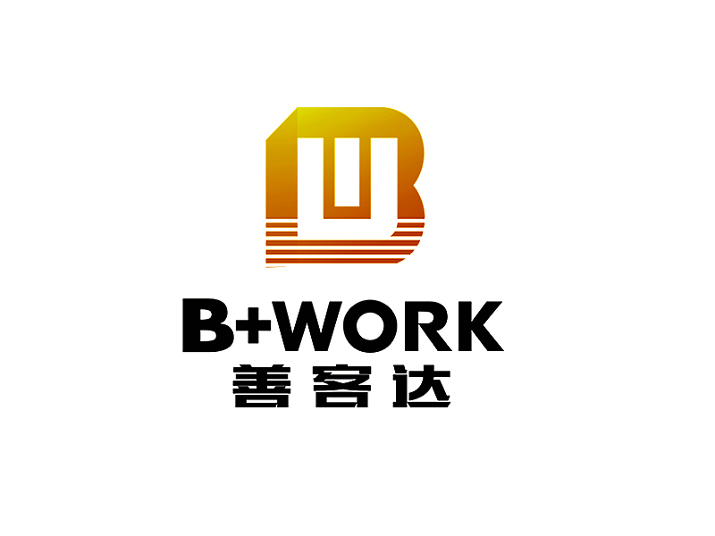 李杰的B+WORK  善客達(dá)logo設(shè)計(jì)