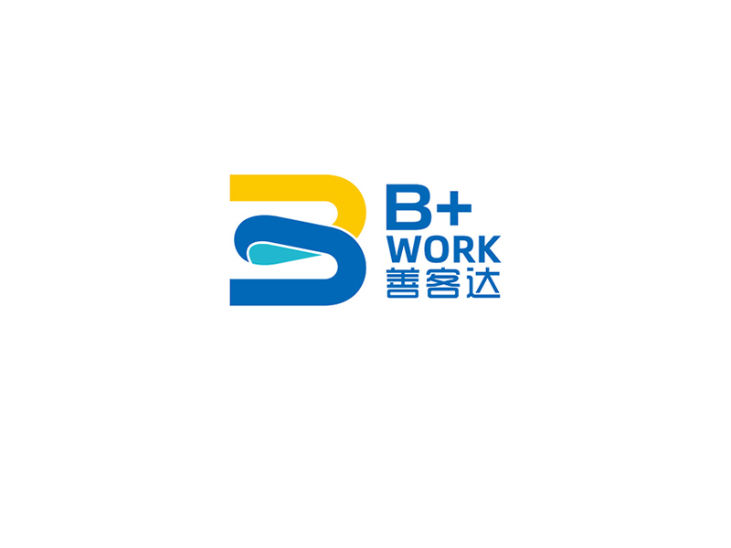 B+WORK  善客達(dá)logo設(shè)計(jì)