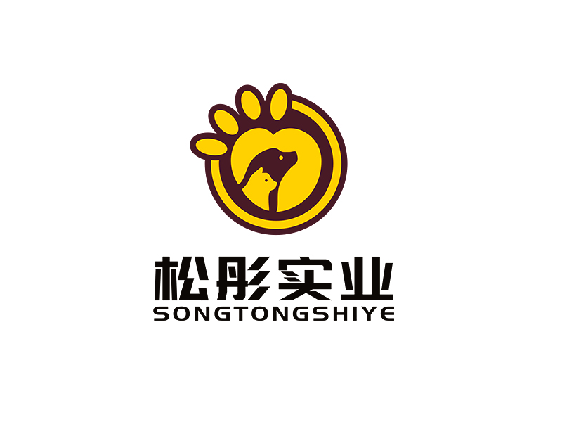 李杰的寵物用品/上海松彤實業(yè)有限公司logo設(shè)計