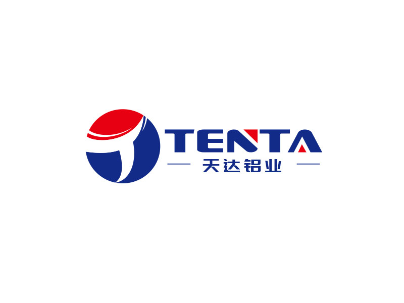 朱紅娟的天達(dá)鋁業(yè)    Tenta Aluminumlogo設(shè)計(jì)