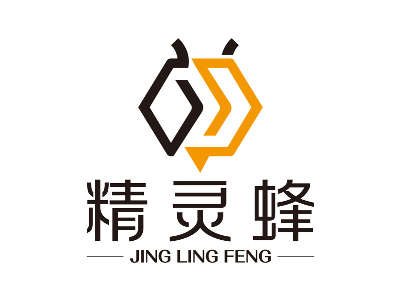 向正軍的精靈蜂logo設(shè)計