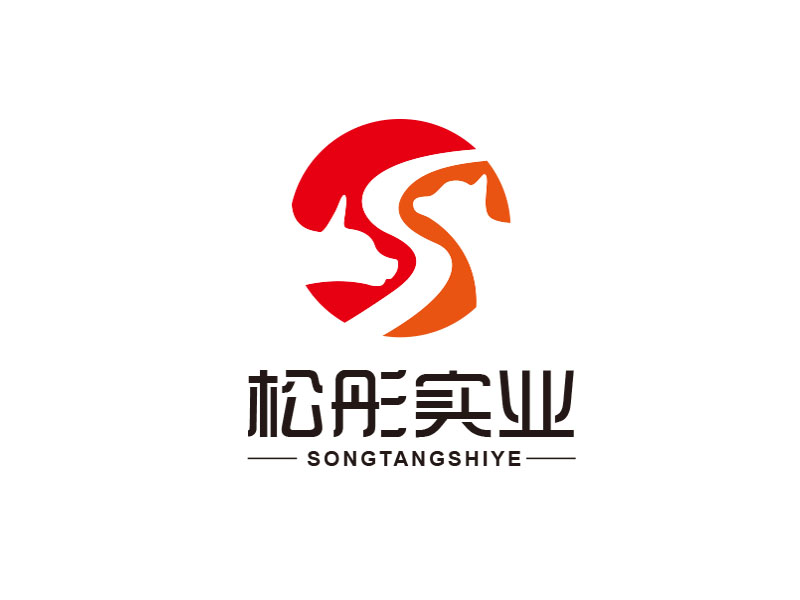 朱紅娟的寵物用品/上海松彤實(shí)業(yè)有限公司logo設(shè)計(jì)