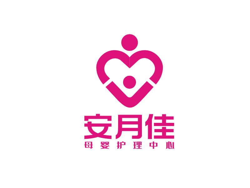 梁宗龍的上海安月佳母嬰護(hù)理中心logo設(shè)計(jì)