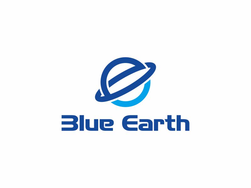 何嘉健的Blue Earth勞保用品行業(yè)logo設(shè)計(jì)