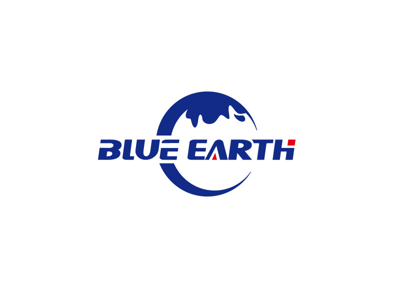 朱紅娟的Blue Earth勞保用品行業(yè)logo設(shè)計(jì)