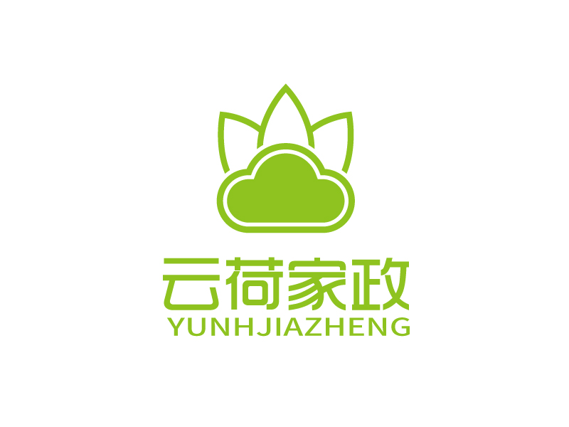 張俊的上海云荷家政服務(wù)有限公司logo設(shè)計