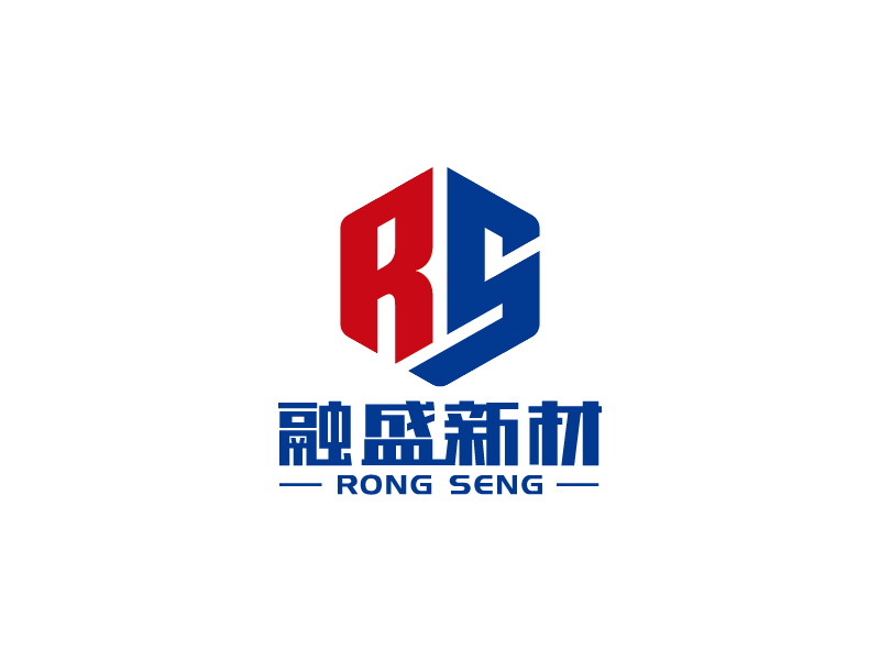 王濤的融盛新材  RONG SENGlogo設(shè)計(jì)