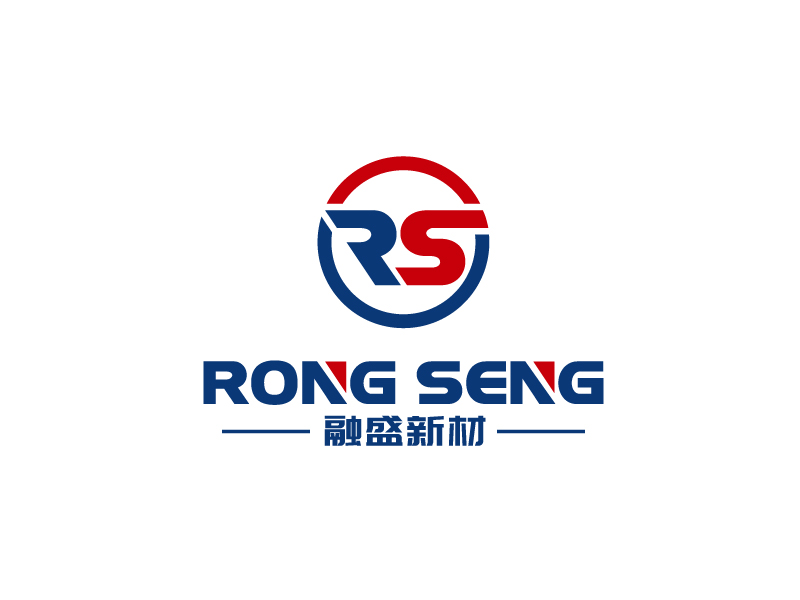 張俊的融盛新材  RONG SENGlogo設(shè)計(jì)