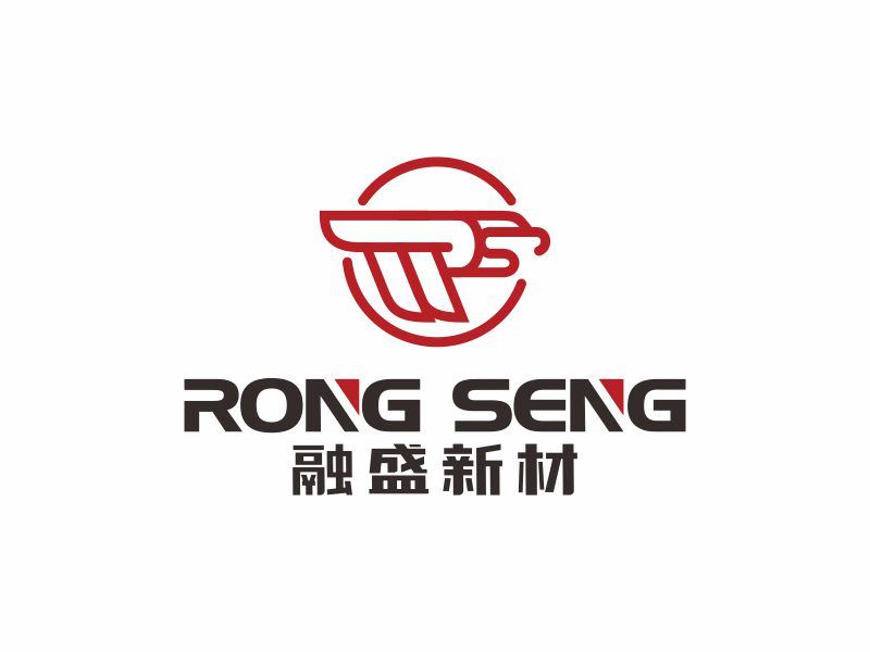 何嘉健的融盛新材  RONG SENGlogo設(shè)計(jì)