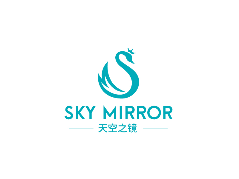 張俊的天空之鏡 Sky MIrrorlogo設(shè)計