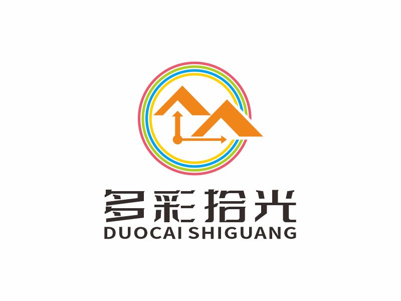 何嘉健的多彩拾光logo設(shè)計(jì)