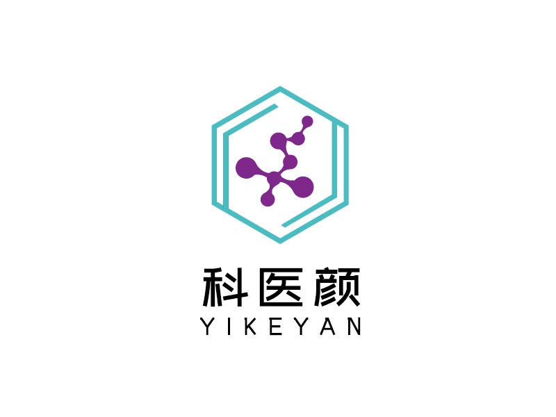 李寧的科醫(yī)顏logo設(shè)計