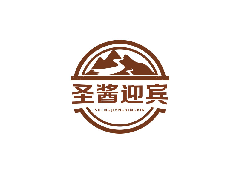 朱紅娟的商貿公司logo設計