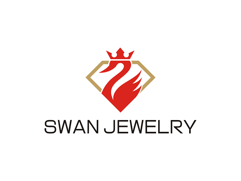 吳世昌的SWAN JEWELRYlogo設(shè)計(jì)