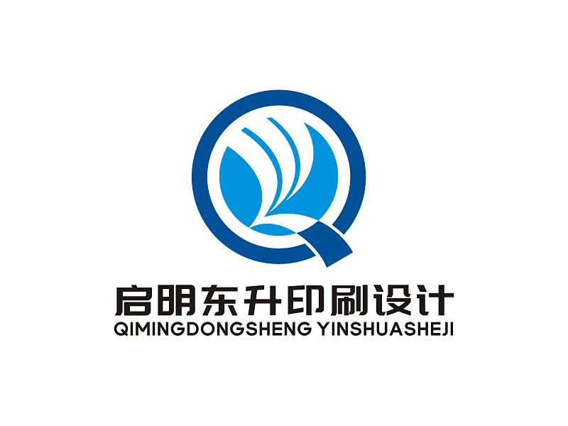 吳世昌的北京啟明東升印刷設(shè)計有限公司logo設(shè)計