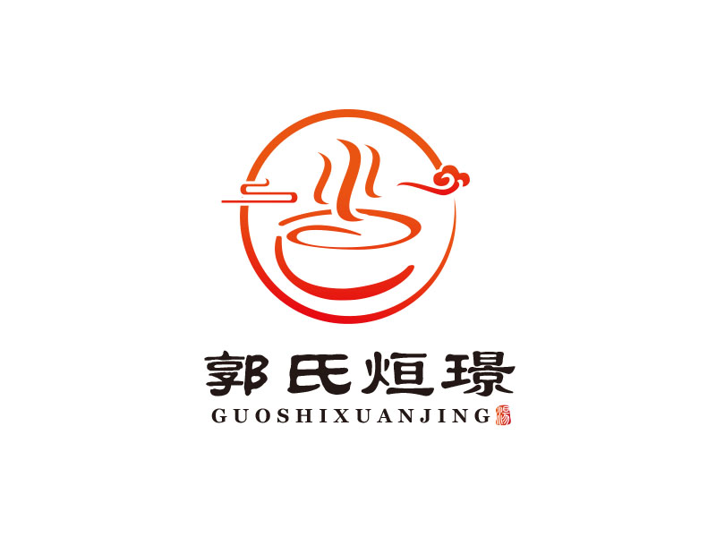 朱紅娟的郭氏烜璟logo設(shè)計