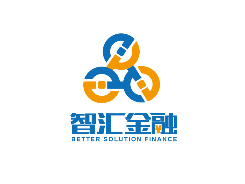 朱紅娟的智匯金融 better solution financelogo設(shè)計(jì)