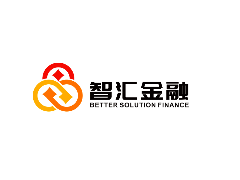 李杰的智匯金融 better solution financelogo設(shè)計(jì)