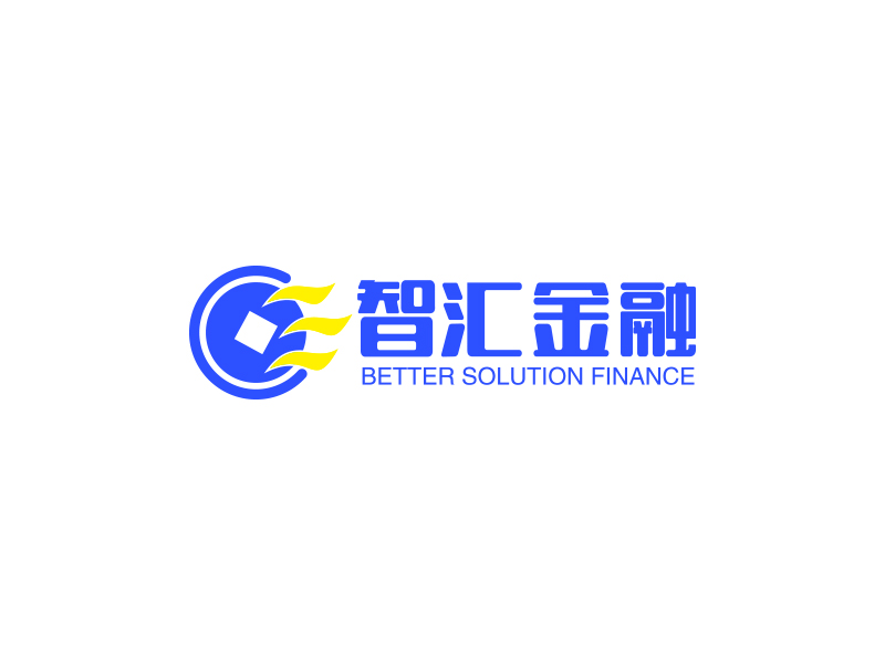 莊胥超的智匯金融 better solution financelogo設(shè)計(jì)