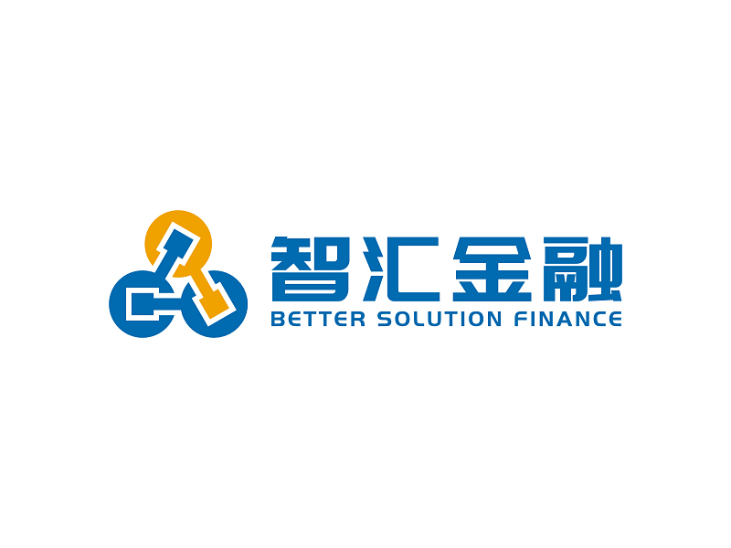 吳世昌的智匯金融 better solution financelogo設(shè)計(jì)