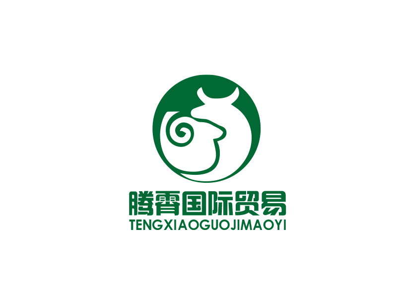 秦光華的大連騰霄國際貿(mào)易有限公司logo設(shè)計(jì)