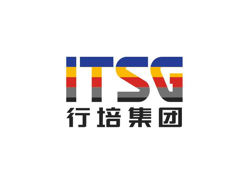 李賀的行培集團(tuán)（Industry Training Services Group）logo設(shè)計(jì)