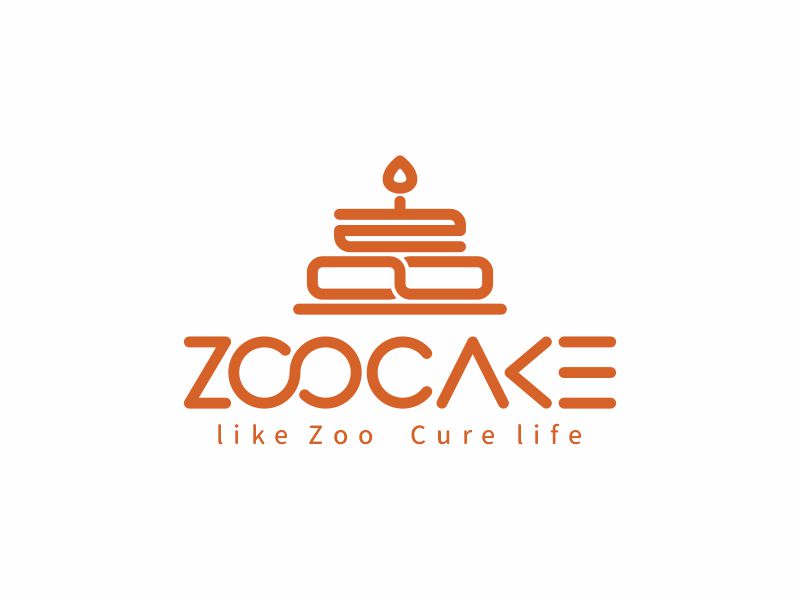 何嘉健的ZOOCAKElogo設計