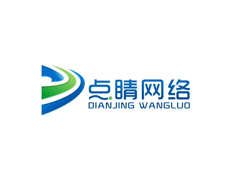 李杰的甘肅點睛網絡科技有限公司logo設計