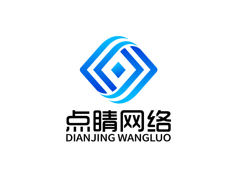 葉美寶的甘肅點睛網絡科技有限公司logo設計