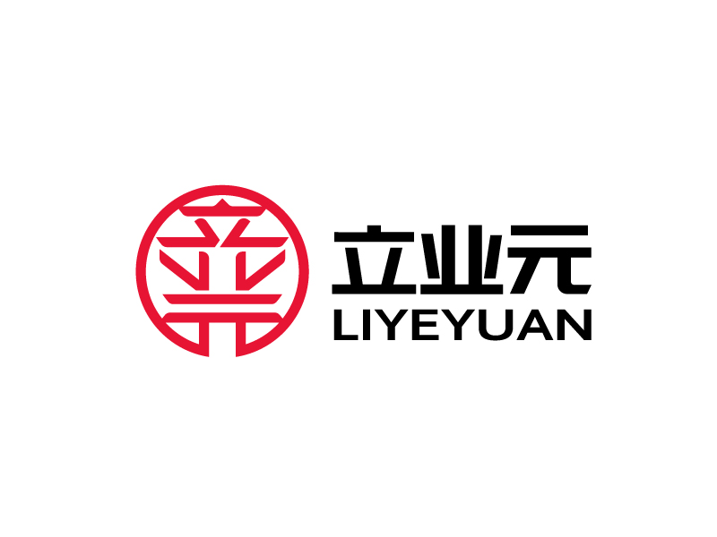 唐國強的立業(yè)元logo設計