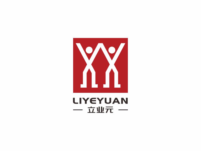 何嘉健的立業(yè)元logo設計