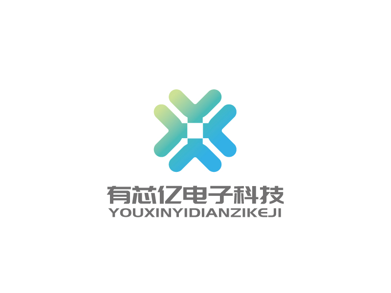 張俊的寧波有芯億電子科技有限公司logo設計