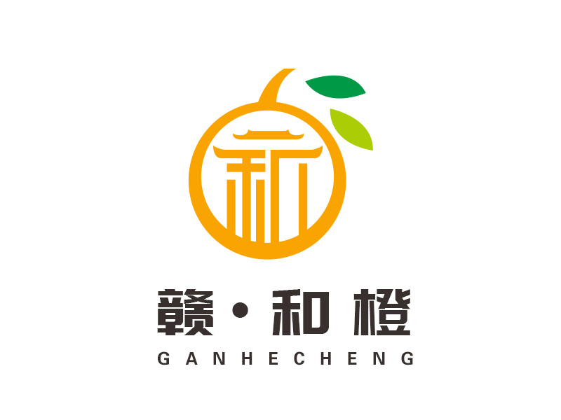 馬文明的贛?和橙logo設計