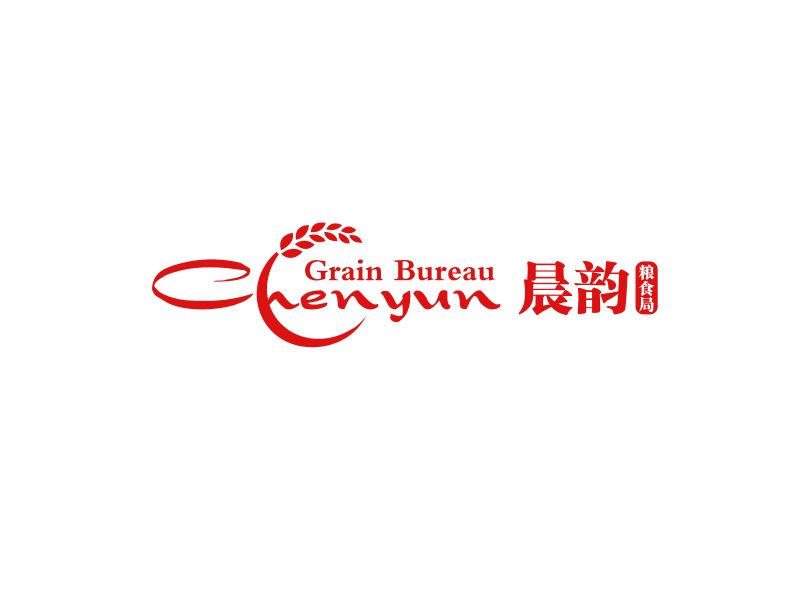 馬丞的Chenyun Grain Bureau 晨韻糧食局logo設(shè)計