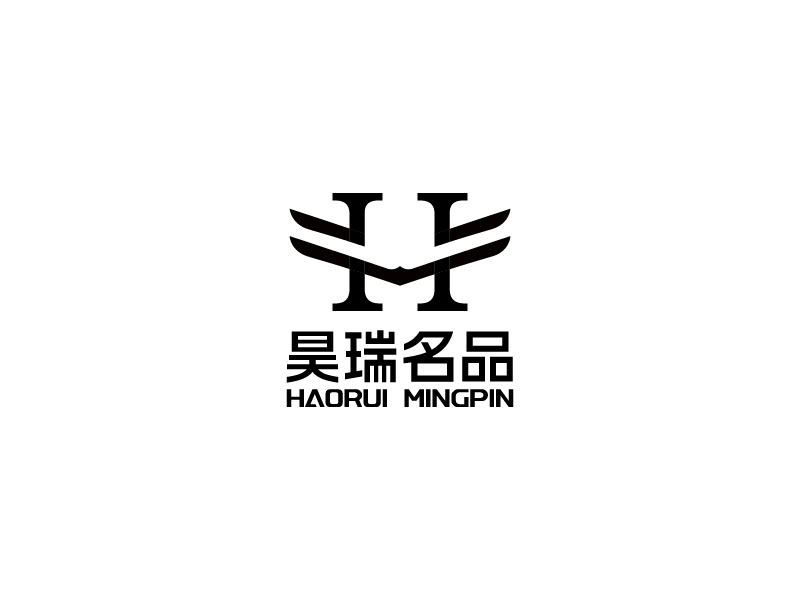 楊忠的昊瑞名品logo設(shè)計