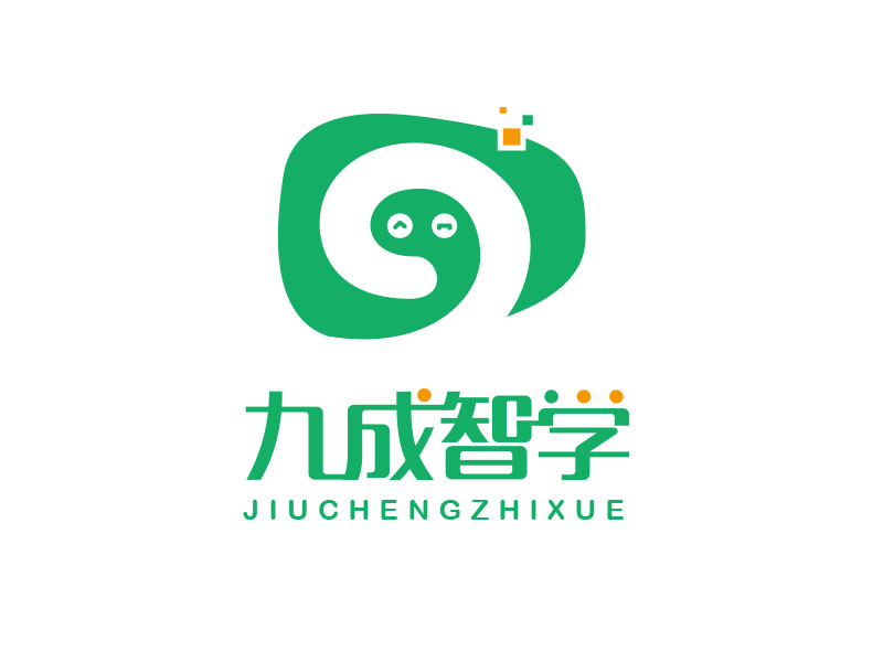 朱紅娟的九成智學(xué)logo設(shè)計