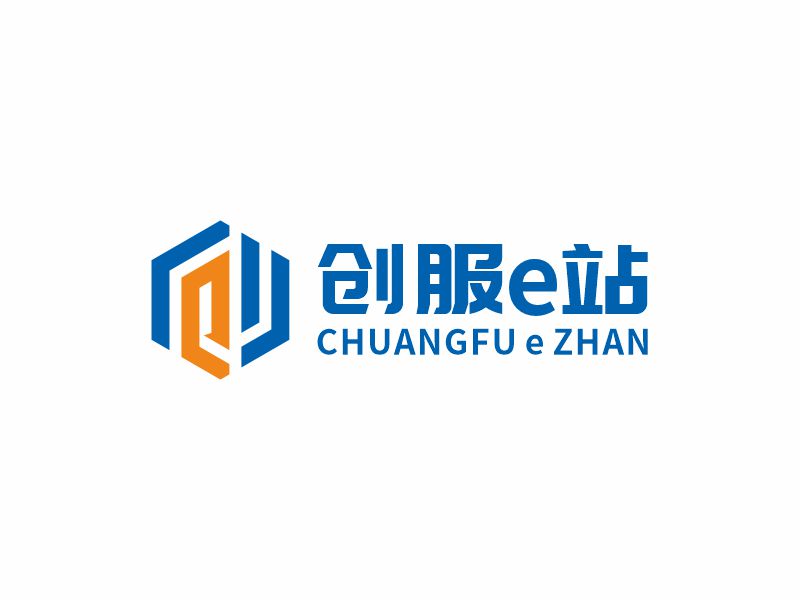 何嘉健的創(chuàng)服e站logo設(shè)計(jì)