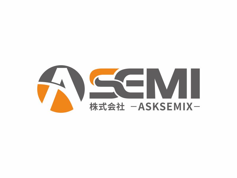 何嘉健的株式會(huì)社ASKSEMIXlogo設(shè)計(jì)