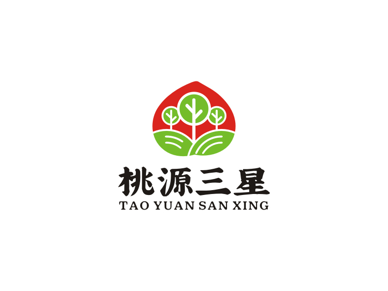 吳世昌的桃源三星logo設計