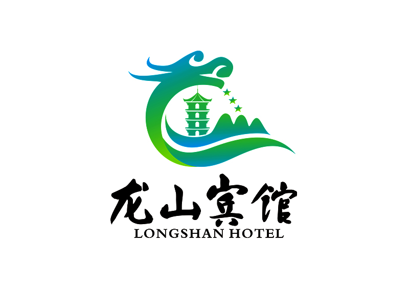 李杰的福建省大田縣龍山賓館有限責任公司logo設計