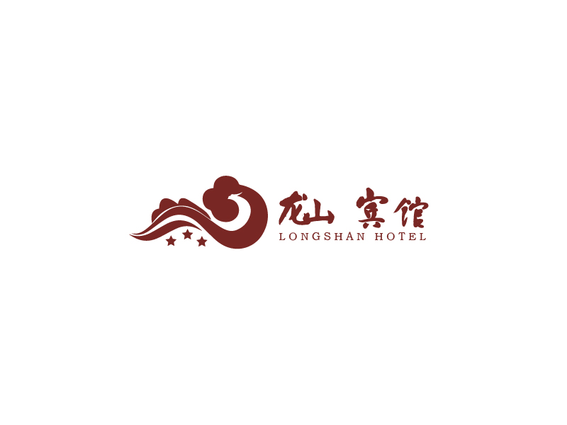 秦光華的福建省大田縣龍山賓館有限責(zé)任公司logo設(shè)計