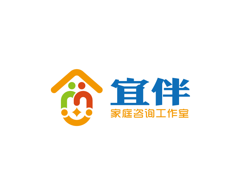 張俊的宜伴家庭咨詢工作室logo設(shè)計