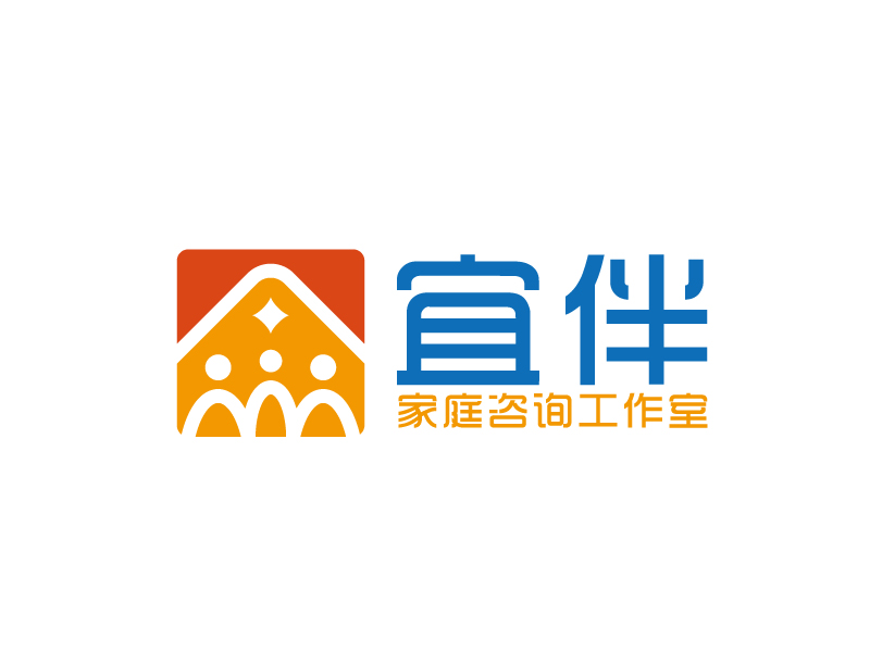 張俊的宜伴家庭咨詢工作室logo設(shè)計